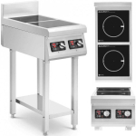 Royal Royal Catering Induction cooker 2 palnikowa wolnostojąca 400 V 2 x 3500 W