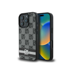 Case Case DKNY DKHCP16XPCPTSSK iPhone 16 Pro Max 6.9" black/black hardcase Checkered Pattern & Printed Stripes