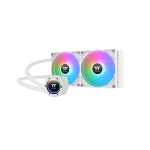 Thermaltake CL-W377-PL14SW-A arvuti jahutuss&uuml;steem Arvuti korpus K&otilde;ik-&uuml;hes vedelikujahuti 14 cm Valge