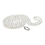 Jwl Jwl Luxury Pearls Long necklace made of white pearls, original JL0076