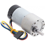 DC DC motor 37Dx73L with 100:1 gear 12V 100RPM + encoder CPR 64, Pololu 4755