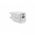 Conceptronic ALTHEA19W33 mobiilseadme laadija Universaalne Valge Vahelduvvool Kiirlaadimine Hoonesisene