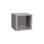 Solarix kokkupandav seinakapp SENSA LITE 9U 450mm, metallukud, RAL 7035 SENSA-L-9U-545-21-G
