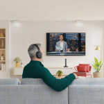 Hama 00221848 k&otilde;rvaklapid ja peakomplekt Juhtmega &uuml;hendatud & juhtmevaba Peav&otilde;ru TV Bluetooth Must