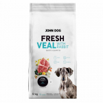 JOHN JOHN DOG Fresh Junior Keskmise ja suurte t&otilde;ugude - kuiva koeratoit - 12kg