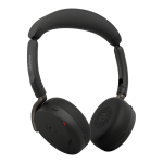 Jabra Evolve3 65 Flex K&otilde;rvaklapp Juhtmevaba Peav&otilde;ru Kontor/k&otilde;nekeskus USB t&uuml;&uuml;p A Bluetooth Must