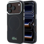 Lacoste IML Frosted Laquer Logo MagSafe kott iPhone 18 Pro Max / 17 Pro Max jaoks / Burgundia