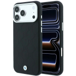 Dėklas Dėklas BMW Sign Deboss Quilted Metal Logo MagSafe iPhone 18 Pro Max / 17 Pro Max mustmust