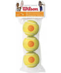 Wilson Starter Orange tennisepall, 3 t&uuml;kki