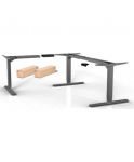 Elfen Ergodesk Pro Upgradekit extension leg, gray