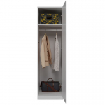 Topeshop SD-50 BIEL KPL magamistoa garderoob ja kapp 5 riiulid 1 uks(ed) Valge