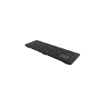 Deltaco TB-503 - tastatur - med touc klaviatuur USB QWERTY P&otilde;hjamaad Must