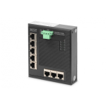 Digitus DN-651127 v&otilde;rgul&uuml;liti Mittejuhitav Gigabit Ethernet (10/100/1000) Must