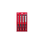 Set Set of hand chisels for wood 4 pcs. Milwaukee