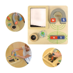 A A fun magnetic educational Masterkidz compass board