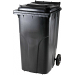 Container Container for waste and garbage CERTIFICATES Europlast Austria - black 240L