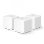 Mercusys HALO H60X Kaks sagedusala (2,4 GHz / 5 GHz) Wi-Fi 6 (802.11ax) Valge 2 Sisemodem