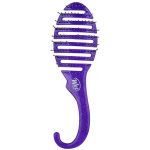 Wet Wet Brush Wet Shower Detangler Purple Glitter