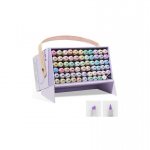 Double-sided Double-sided markers - felt-tip pens ARRTX Oros, 66 colors, pastel shades