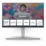 AOC U3 U32U3CV PC lamekuvar 80 cm (31.5") 3840 x 2160 pikslit 4K Ultra HD LCD Must
