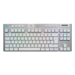 Logitech Logitech G G915 X LIGHTSPEED klaviatuur M&auml;ngimine USB + RF Wireless + Bluetooth QWERTY P&otilde;hjamaad Valge