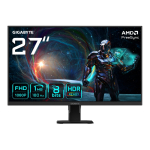 GIGABYTE GS27FA PC lamekuvar 68,6 cm (27") 1920 x 1080 pikslit Full HD LCD Must