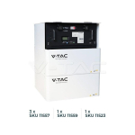Magazyn Magazyn Bank Energii V-TAC 9,6 kWh 48 V 200 Ah LiFePO4 RACK VT-48200B 10 Lat Gwarancji