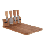 Excellent Excellent Houseware Cheese cutting board with knives