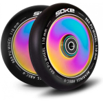 Soke K&oacute;łka do hulajnogi 110 mm full rainbow 2 pcs.