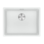 Undermount Undermount granite sink Franke Maris, MRG 110-52, Glacier, manual valve