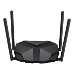 Mercusys AX3000 juhtmevaba ruuter Gigabit Ethernet Kaks sagedusala (2,4 GHz / 5 GHz) Must