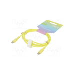 Goobay 77745 USB-kaabel USB 2.0 1,5 m USB C Lilla