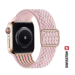 Beline Woven Nylon Parachute k&auml;ev&otilde;ru Apple Watch'ile 42/44/45/49mm roosa v&auml;rv.