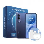 VIVO V70 Fe 17,4 cm (6.83") Kaksik-SIM Android 16.0 5G USB t&uuml;&uuml;p-C 8 GB 512 GB 7000 mAh Sinine