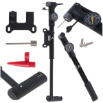 RoGer Bicycle Hand Pump with Gauge 32.5 cm x 4cm x 10cm