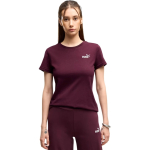 Naiste Naiste Puma ESS Small No.1 Logo Tee(d) burgundia v&auml;rvi 682373 24 (2XL)