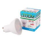 LED LED pirn GU10 230 V 7 W 120 kraadi 581 lm soe valge LEDiga