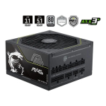 Toiteallikas||MAG Toiteallikas||MAG A1200PLS PCIE5|ATX|Arvuti|100 - 240 V|1200 W|MAGA1200PLSPCIE5