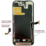 Ekran Ekran iPhone 14 Pro jaoks, LTPO Soft OLED, 120Hz
