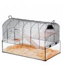 ZOLUX Cage NeoPanas XL klaasist k&uuml;vetiga, must