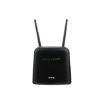 D-Link DWR-960 juhtmevaba ruuter Gigabit Ethernet Kaks sagedusala (2,4 GHz / 5 GHz) 4G Must