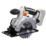 Vulcan Circular Saw, 140mm, no glasses/neat. connect 20 v