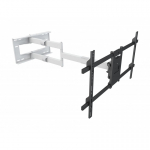 Multibrackets 6874 telerikinnitus 190,5 cm (75") Must, Valge