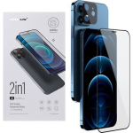 Nillkin 2 in 1 HD Full Screen Tempered Glass for Apple iPhone 12 Universal