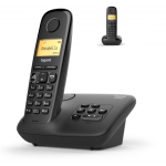 Gigaset A270A Analoog-/DECT telefon Helistaja ID Must
