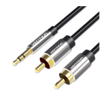 Vention BCFBI audiokaabel 3 m 3.5mm 2 x RCA Must