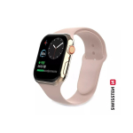 Swissten Silicone Band for Apple Watch 1/2/3/4/5/6/SE / 38 mm / 40 mm / Pink