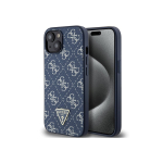 Guess GUHCP15LPG4GPB iPhone 15 Pro 6.1" niebieski|blue hardcase