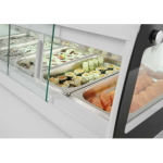 Refrigerator Refrigerator Refrigerated showcase for sushi 5x GN 1/3 ARKTIC Hendi 233757