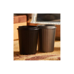 Detail Detail Brown plastic cup